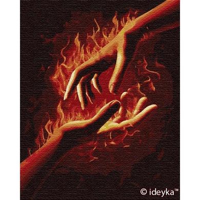 Картина за номерами "Вогонь між нами 1" Ідейка полотно на підрамнику 40x50см КНО4775 в інтернет-магазині "Я - Picasso"