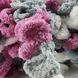 Пряжа Alize Puffy Color/Ализе Пуффи Колор, серый-сиреневый-белый 6070