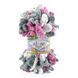 Пряжа Alize Puffy Color/Ализе Пуффи Колор, серый-сиреневый-белый 6070